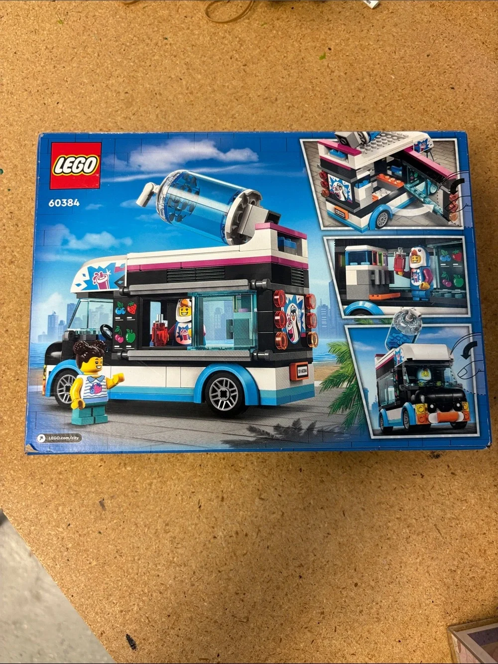LEGO CITY: Penguin Slushy Van (60384) 194 pcs Sealed
